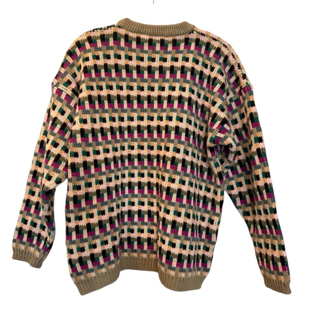 Avon Fashions Vintage Multicolor Knit Sweater - Picture 5 of 5